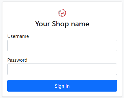 Web based Point of Sale (POS)
